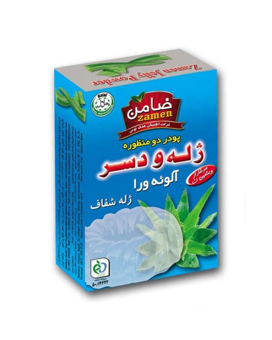 پودر ژله و دسر (طعم آلوئه ورا) ضامن