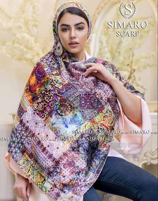 Silk scarf (code 109) Simaro